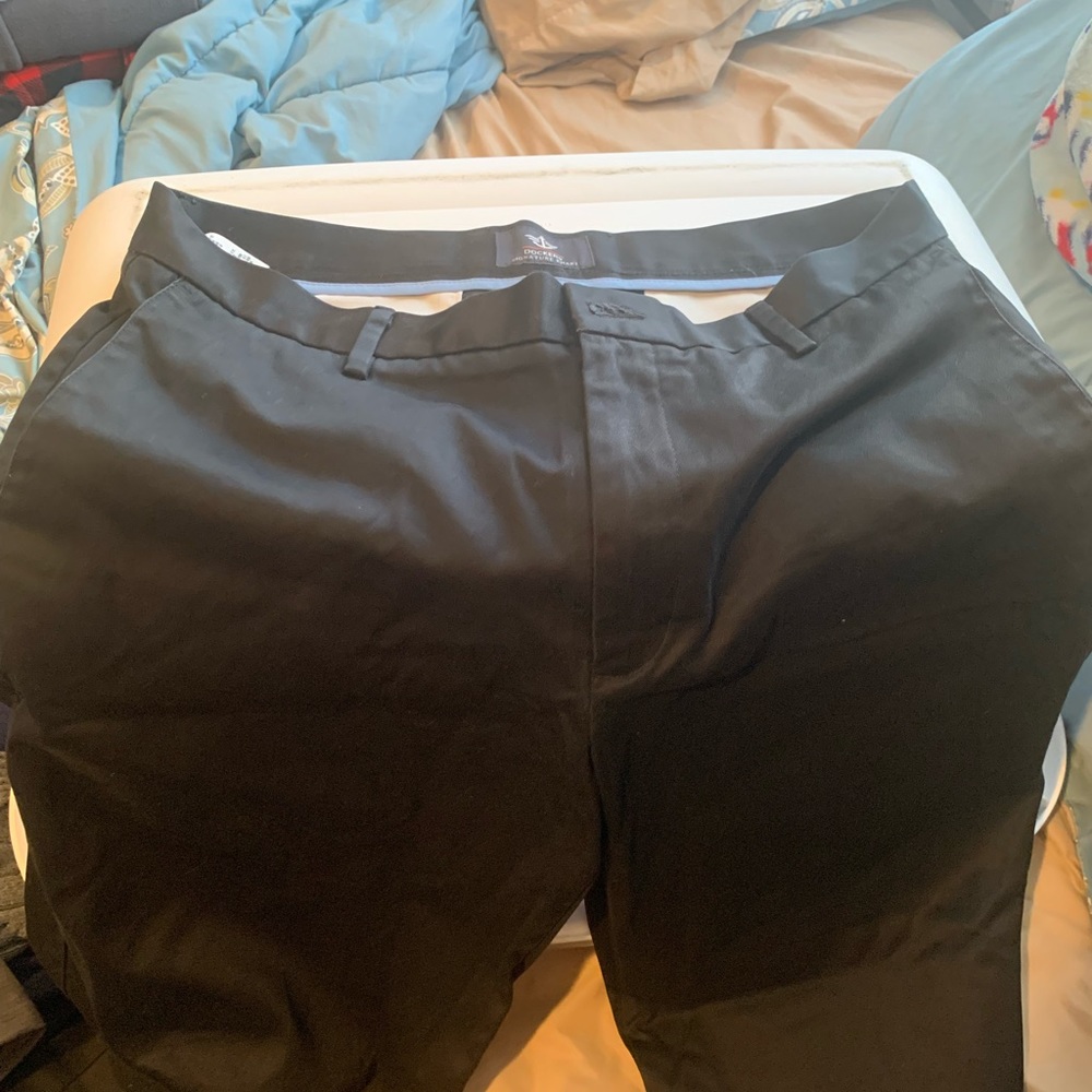 Black D3 Docker’s khakis